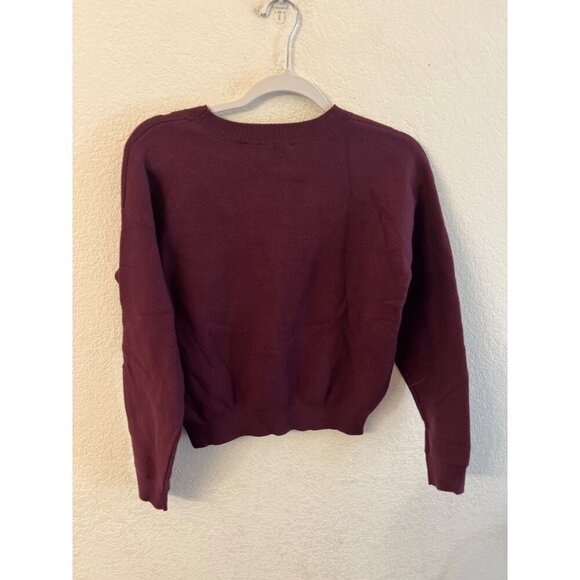 Miss Selfridge long sleeve snowflake sweater women size 6 - Picture 2 of 7